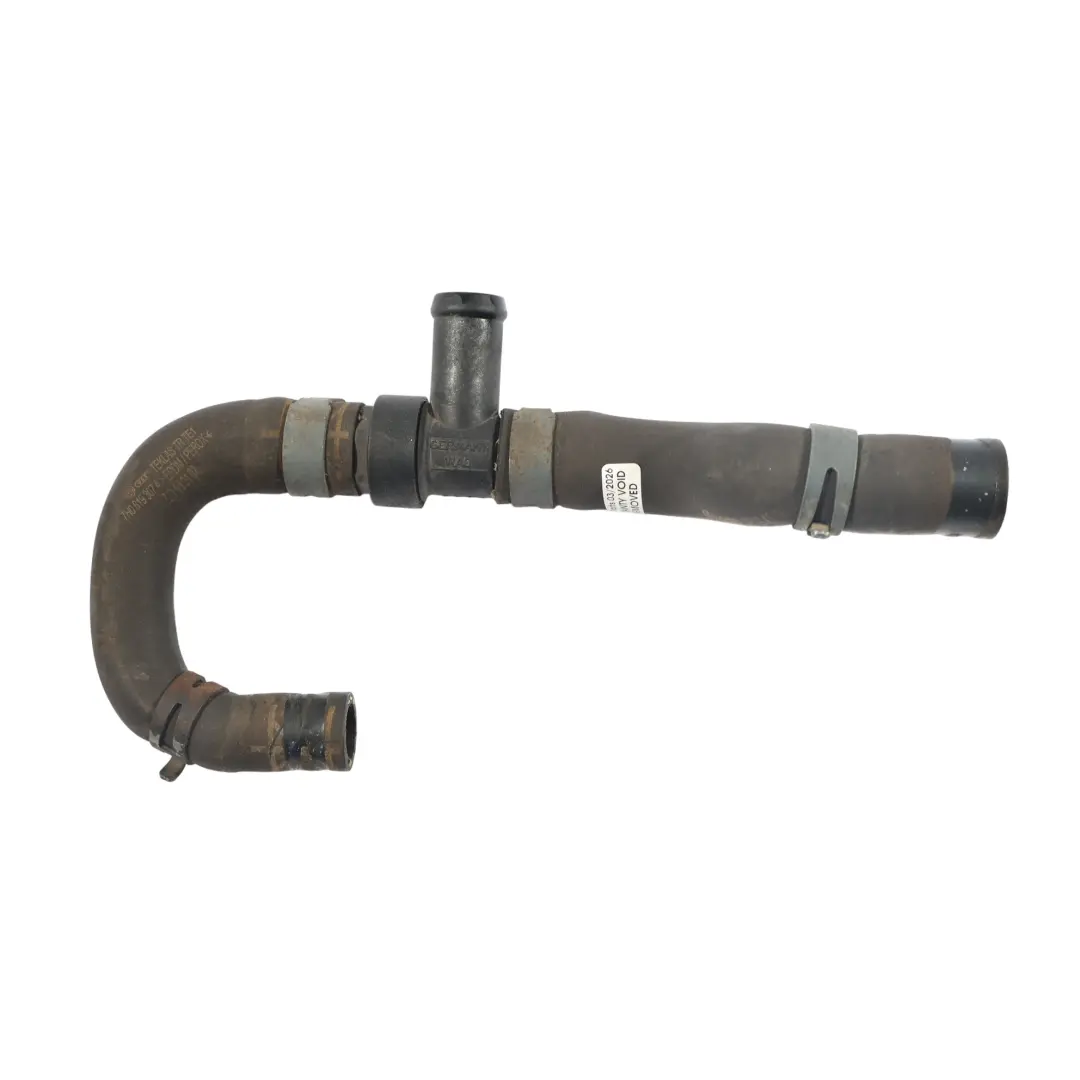 Tuyau Refroidissement Webasto pour Volkswagen Transporter T5 à propos du numéro de pièce 7H0819318A Volkswagen Transporter T5 Tuyau Refroidissement Webasto - SKU 7H0819318A - Numéro de pièce 7H0819318A