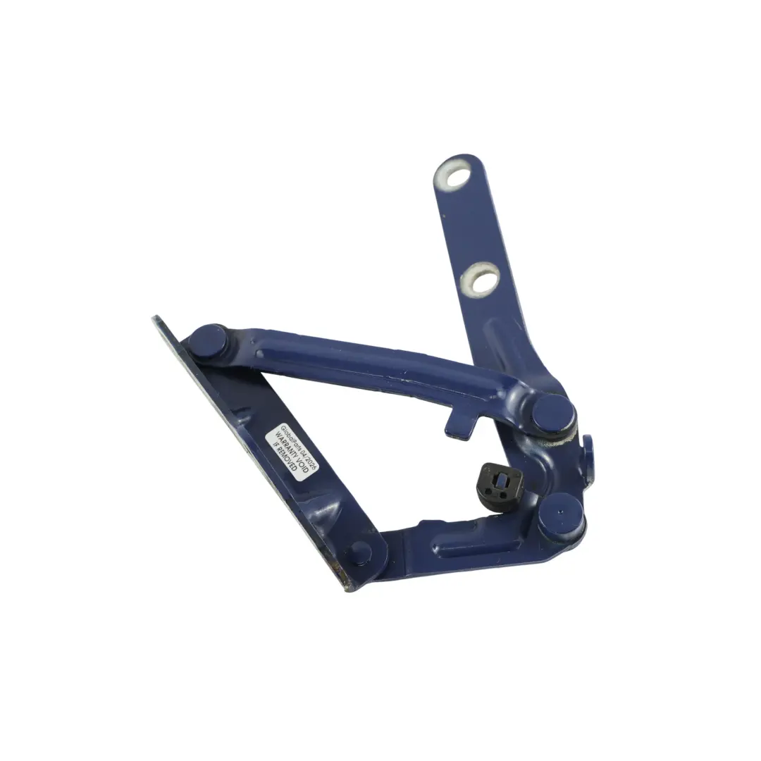 Hood Bonnet Hinge Right O/S Indian Blue - L5M to Volkswagen Transporter T5 with Part number 7H0823302D Volkswagen Transporter T5 Hood Bonnet Hinge Right O/S Indian Blue - L5M - SKU 7H0823302D-INBL - Part number 7H0823302D