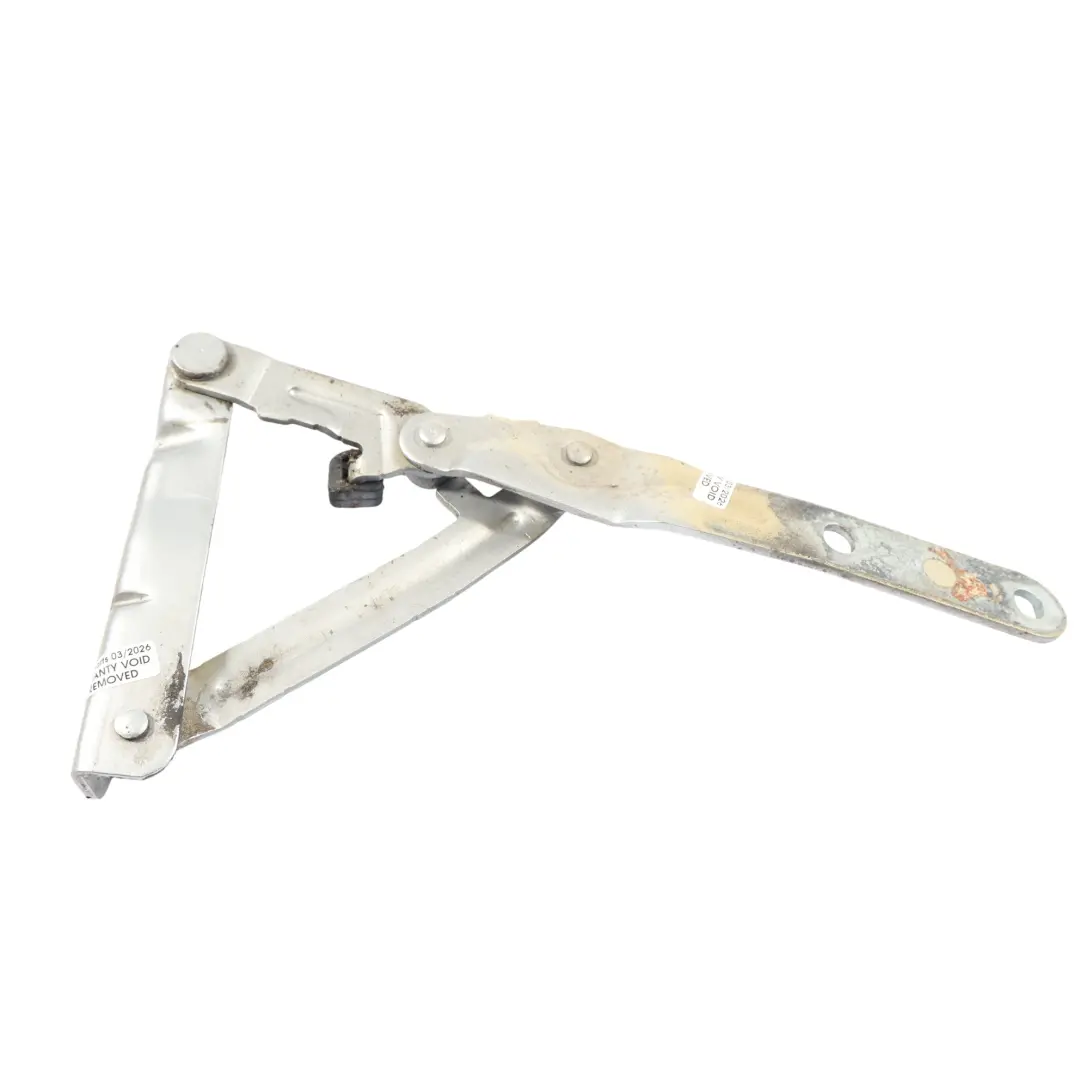 Volkswagen Transporter T5 Engine Hood Bonnet Hinge Right O/S Reflex Silver - A7W - SKU 7H0823302D-RES - Part number 7H0823302D