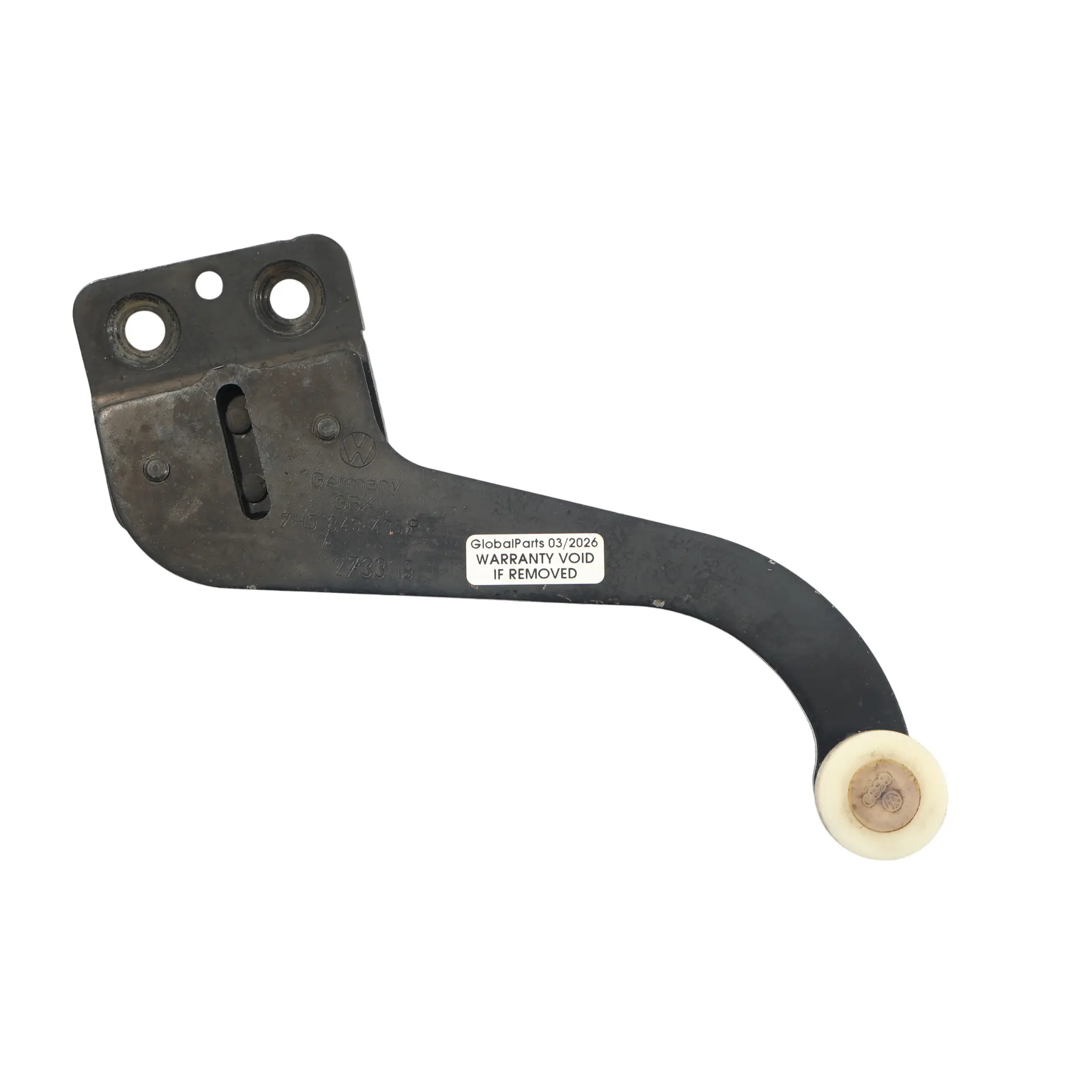 Volkswagen Transporter T5 Staffa Rullo Porta Superiore Sinistra 7H0843435P