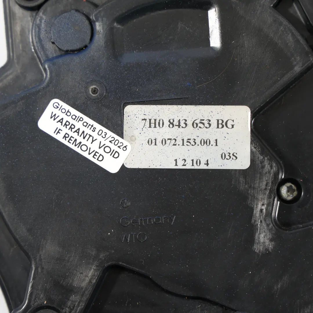 Volkswagen Transporter T5 Sliding Door Lock Catch Latch Left N/S - SKU 7H0843653BG - Part number 7H0843653BG