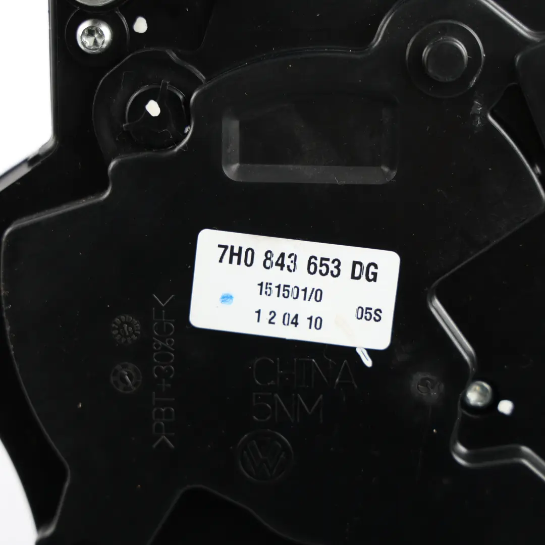 Volkswagen VW Transporter T5 Left N/S Sliding Door Locking Mechanism - SKU 7H0843653DG - Part number 7H0843653DG