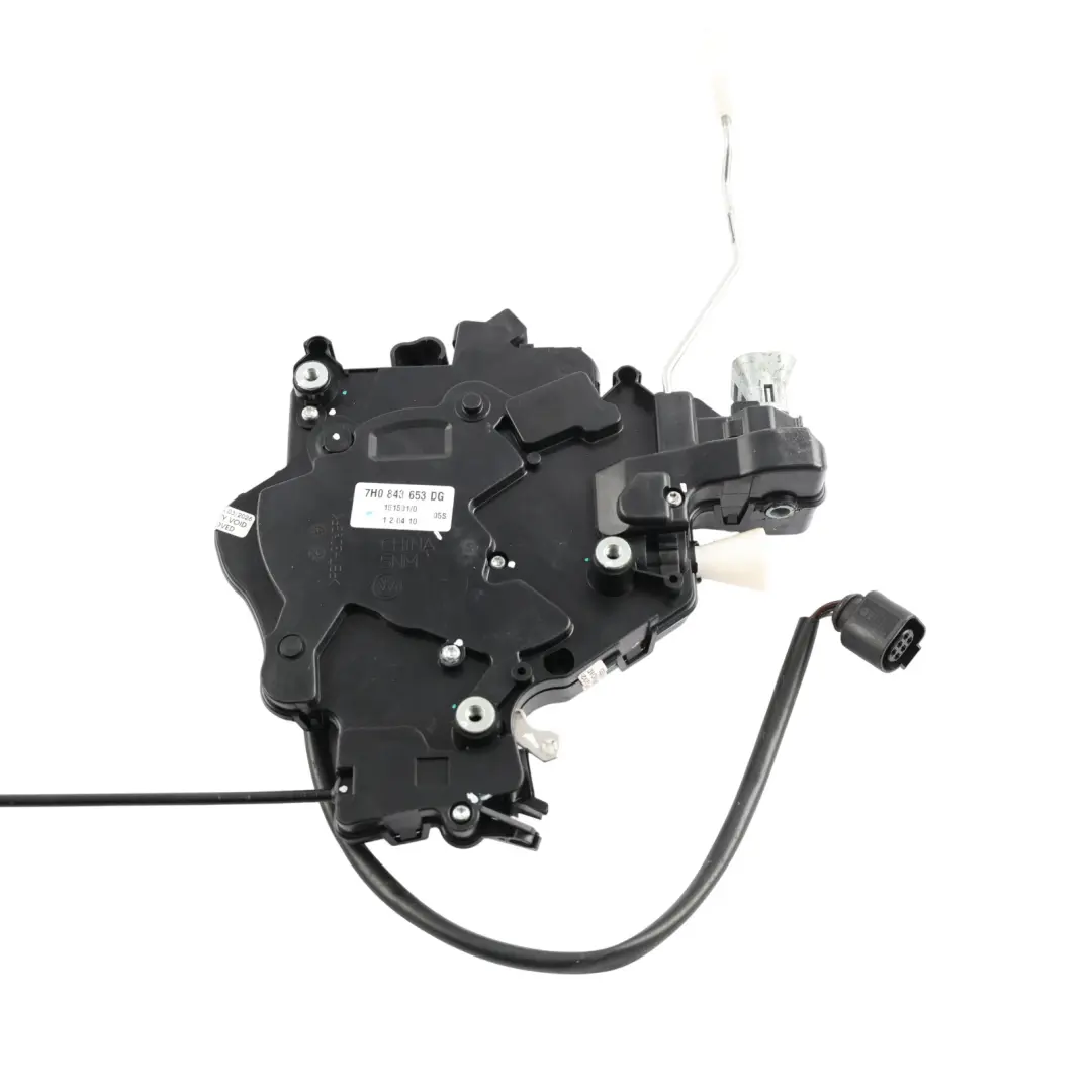 Volkswagen VW Transporter T5 Left N/S Sliding Door Locking Mechanism - SKU 7H0843653DG - Part number 7H0843653DG