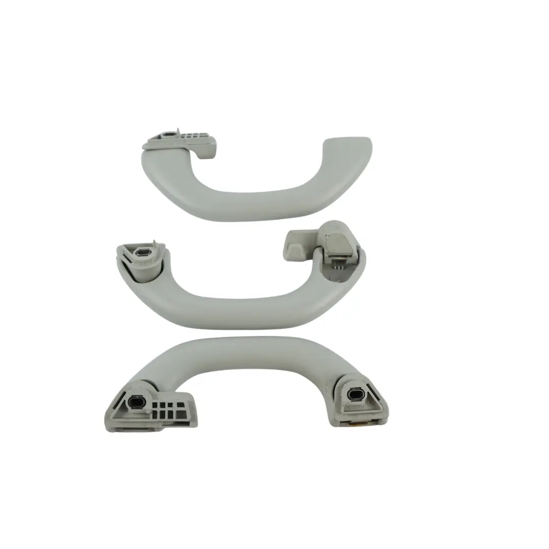 Headliner Roof Grab Handle Set Of 3 to VW Volkswagen Transporter T5 Rear with Part number 7H0857607F VW Volkswagen Transporter T5 Rear Headliner Roof Grab Handle Set Of 3 - SKU 7H0857607F - Part number 7H0857607F