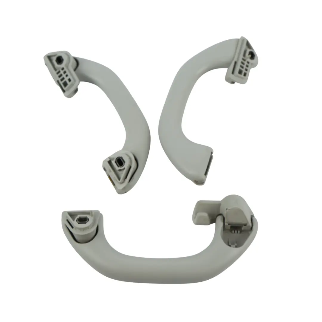Headliner Roof Grab Handle Set Of 3 to VW Volkswagen Transporter T5 Rear with Part number 7H0857607F VW Volkswagen Transporter T5 Rear Headliner Roof Grab Handle Set Of 3 - SKU 7H0857607F - Part number 7H0857607F
