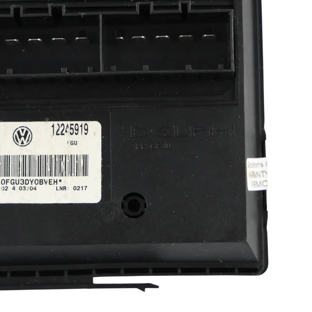 Moduł Komfortu BCM ECU do Volkswagen Transporter T5 Caravelle o numerze 7H0937049H Volkswagen Transporter T5 Caravelle Moduł Komfortu BCM ECU - SKU 7H0937049H - Numer Części 7H0937049H