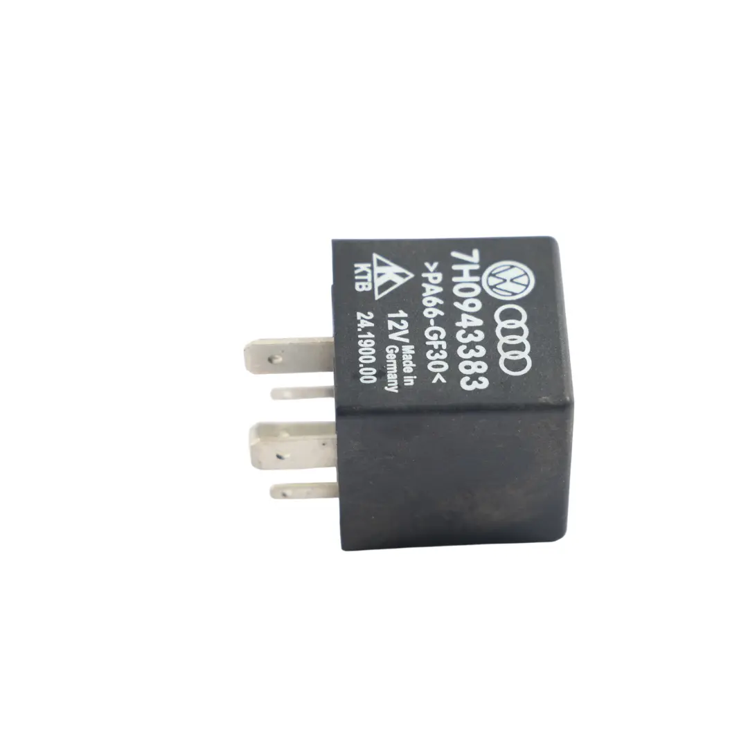 Volkswagen Transporter T5 Relè Nero Centralina 5 Pin 12V 472 - SKU 7H0943383 - Numero di parte 7H0943383