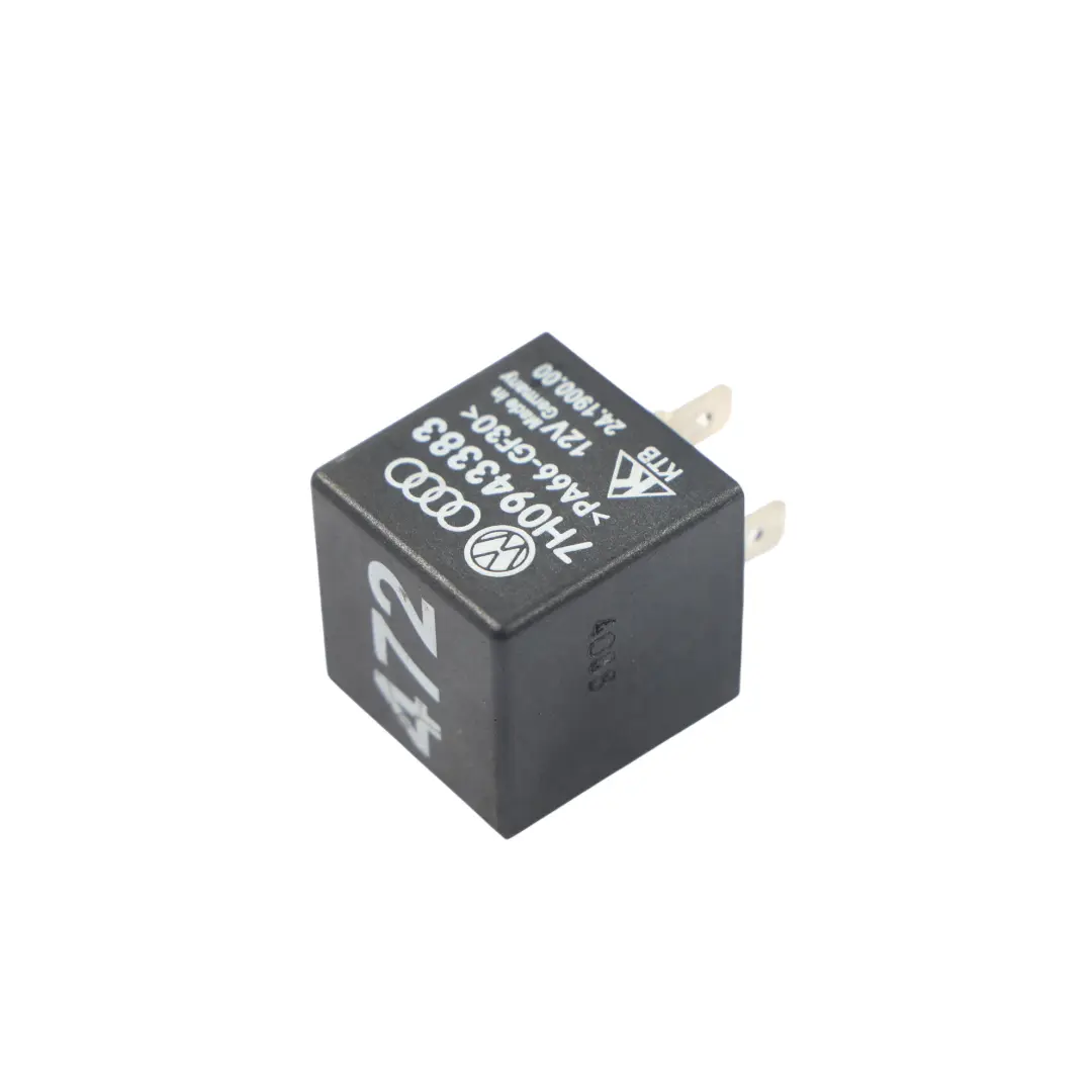 Volkswagen Transporter T5 Relais Noir Boîtier Contrôle 5 Pin 12V 472 - SKU 7H0943383 - Numéro de pièce 7H0943383