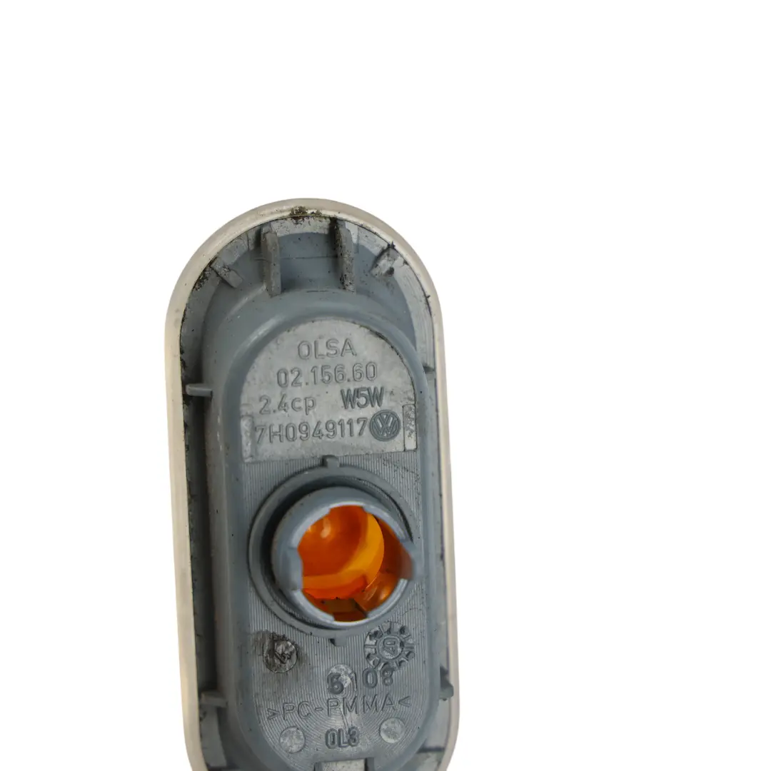 Intermitente Delantero Izquierdo Derecho para Volkswagen Transporter T5 con número de pieza 7H0949117 Volkswagen Transporter T5 Intermitente Delantero Izquierdo Derecho - SKU 7H0949117 - Número de pieza 7H0949117