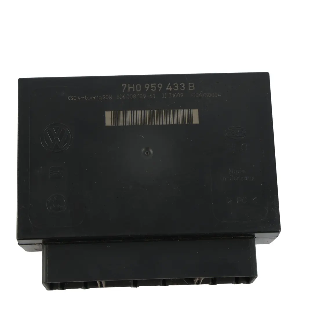 Body Control Comfort Unit Module BCM to Volkswagen Transporter T5 with Part number 7H0959433B Volkswagen Transporter T5 Body Control Comfort Unit Module BCM - SKU 7H0959433B - Part number 7H0959433B