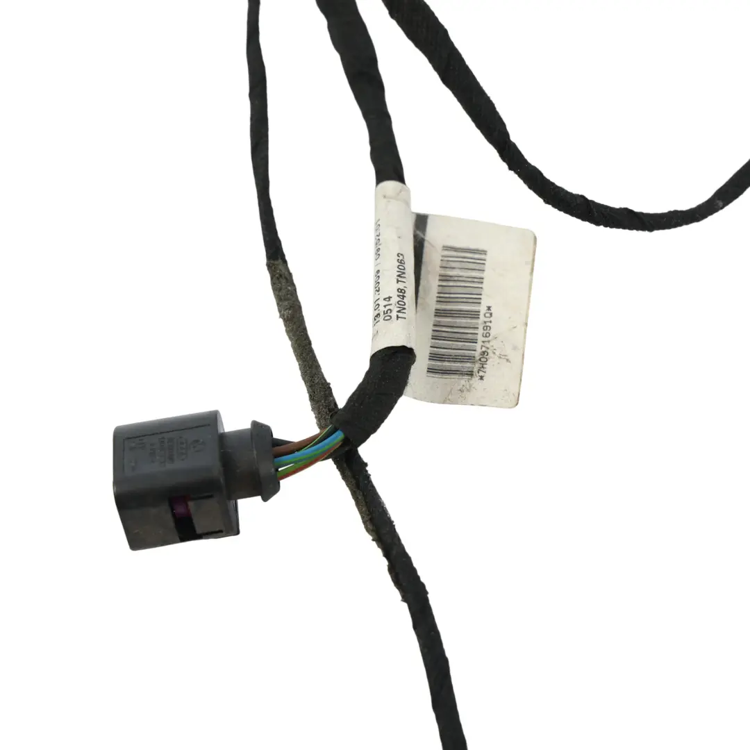 Volkswagen Transporter T5 Sliding Side Door Wiring Loom Harness Cable - SKU 7H0971691Q - Part number 7H0971691Q