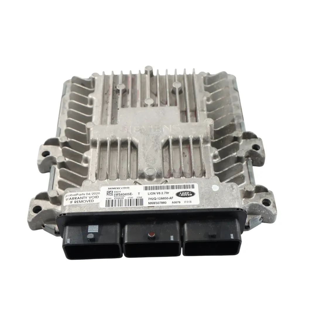 Land Rover Discovery 3 L319 Engine ECU Unit 2.7 TDV6 190HP Manual - SKU 7H2Q-12A650-AF - Part number 7H2Q-12A650-AF