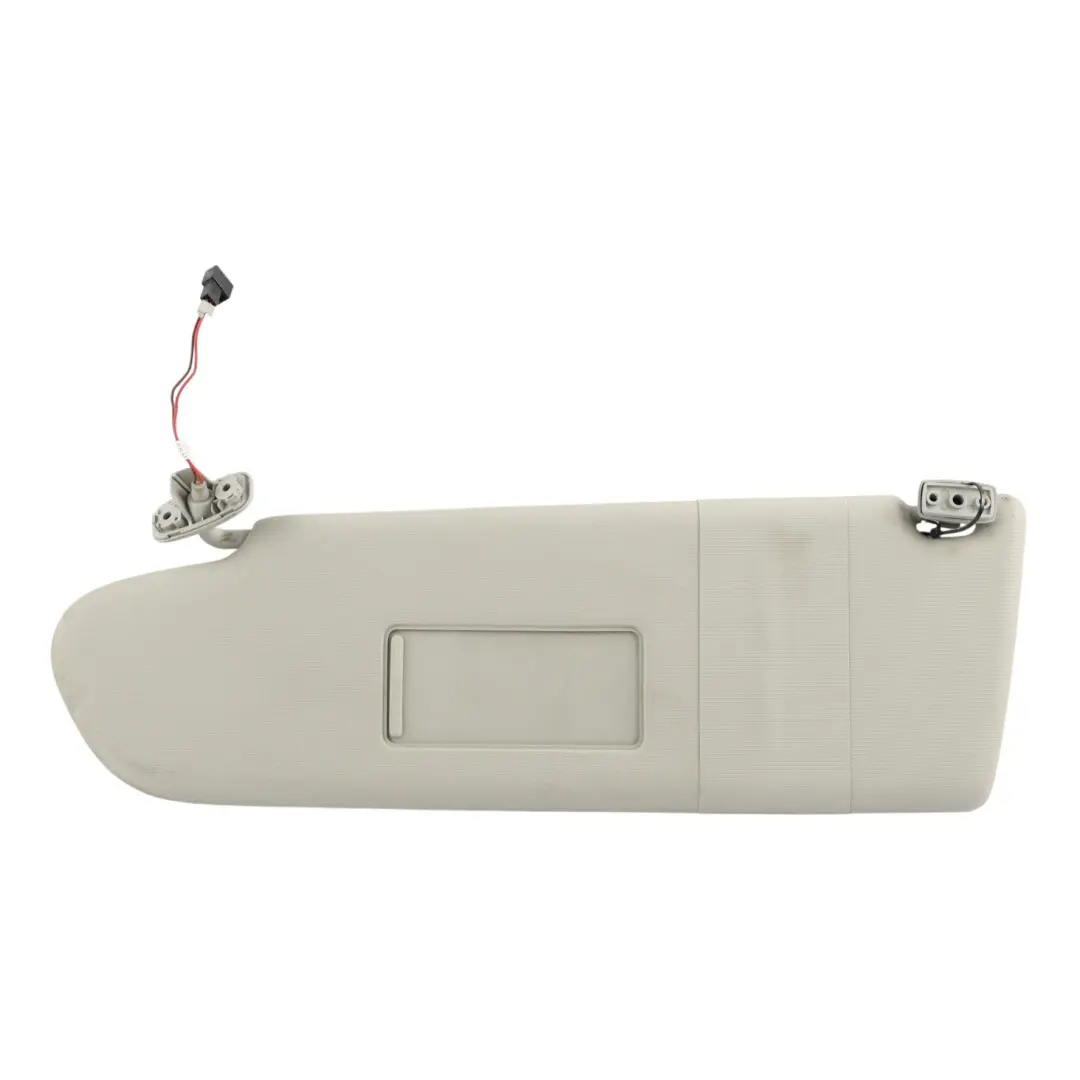 Volkswagen VW Transporter T5 Caravelle Sun Visor Left N/S Pearl Grey - SKU 7H5857551B - Part number 7H5857551B