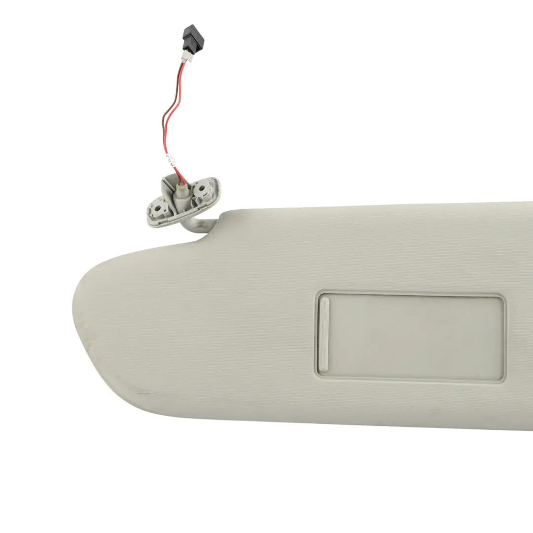 Volkswagen VW Transporter T5 Caravelle Sun Visor Left N/S Pearl Grey - SKU 7H5857551B - Part number 7H5857551B