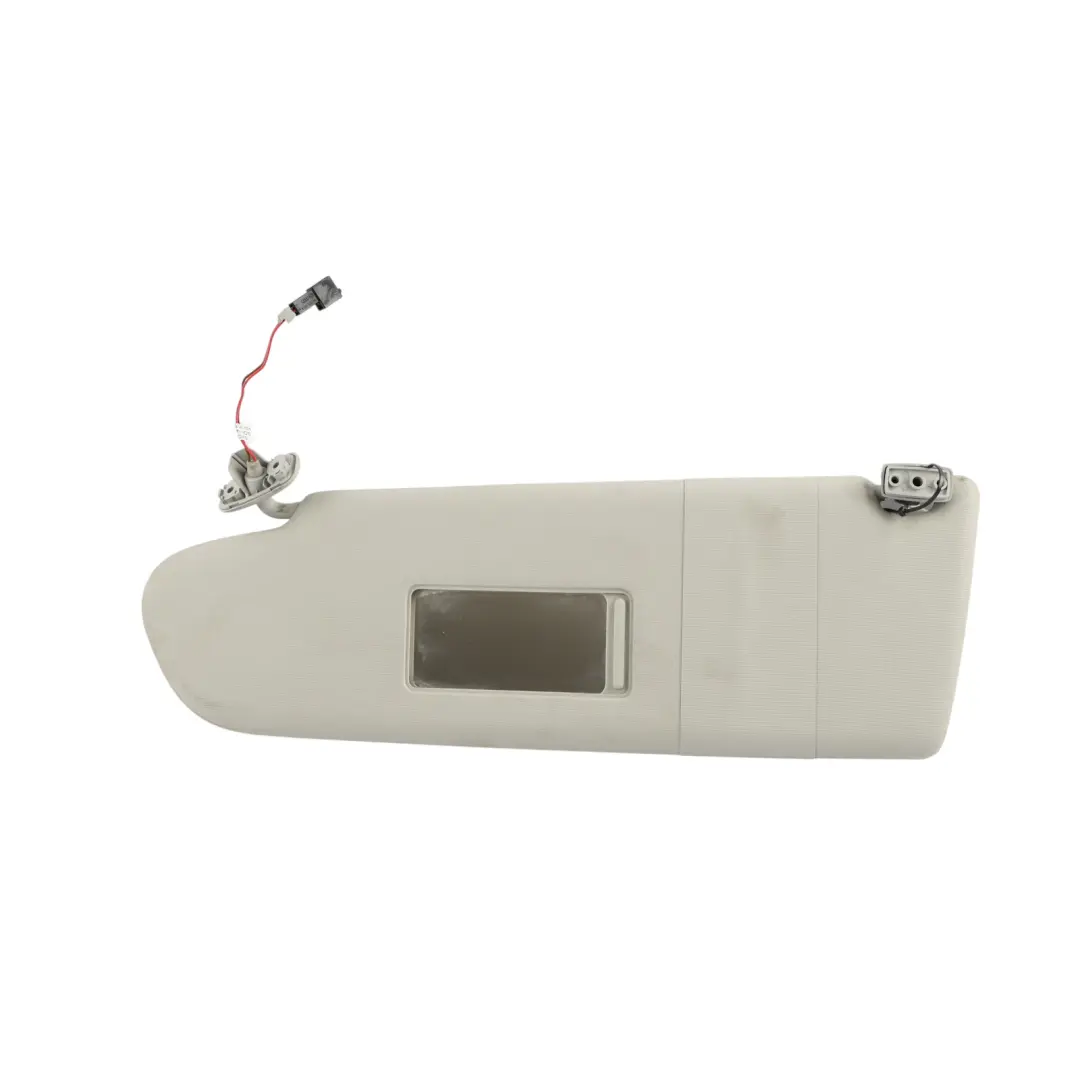 Volkswagen VW Transporter T5 Caravelle Sun Visor Left N/S Pearl Grey - SKU 7H5857551B - Part number 7H5857551B