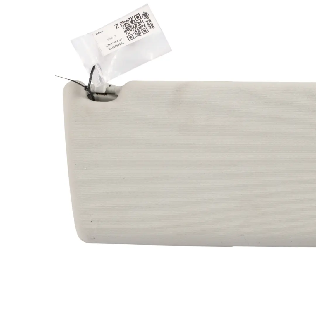 Volkswagen VW Transporter T5 Caravelle Sun Visor Left N/S Pearl Grey - SKU 7H5857551B - Part number 7H5857551B