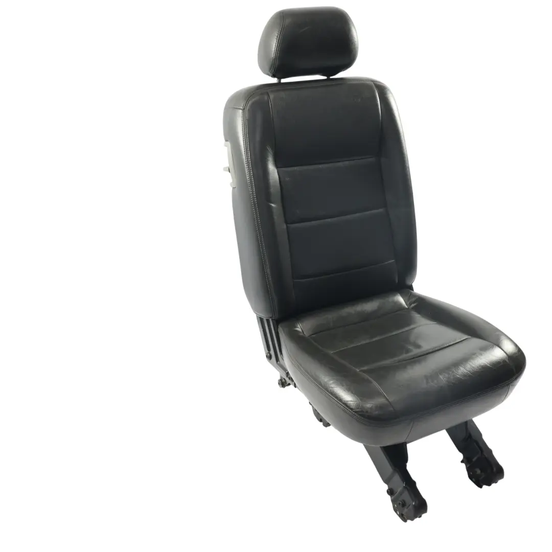 Volkswagen Transporter T5 Rear Seat Single Leatherette Black Right O/S - SKU 7H9883806G - Part number 7H9883806G
