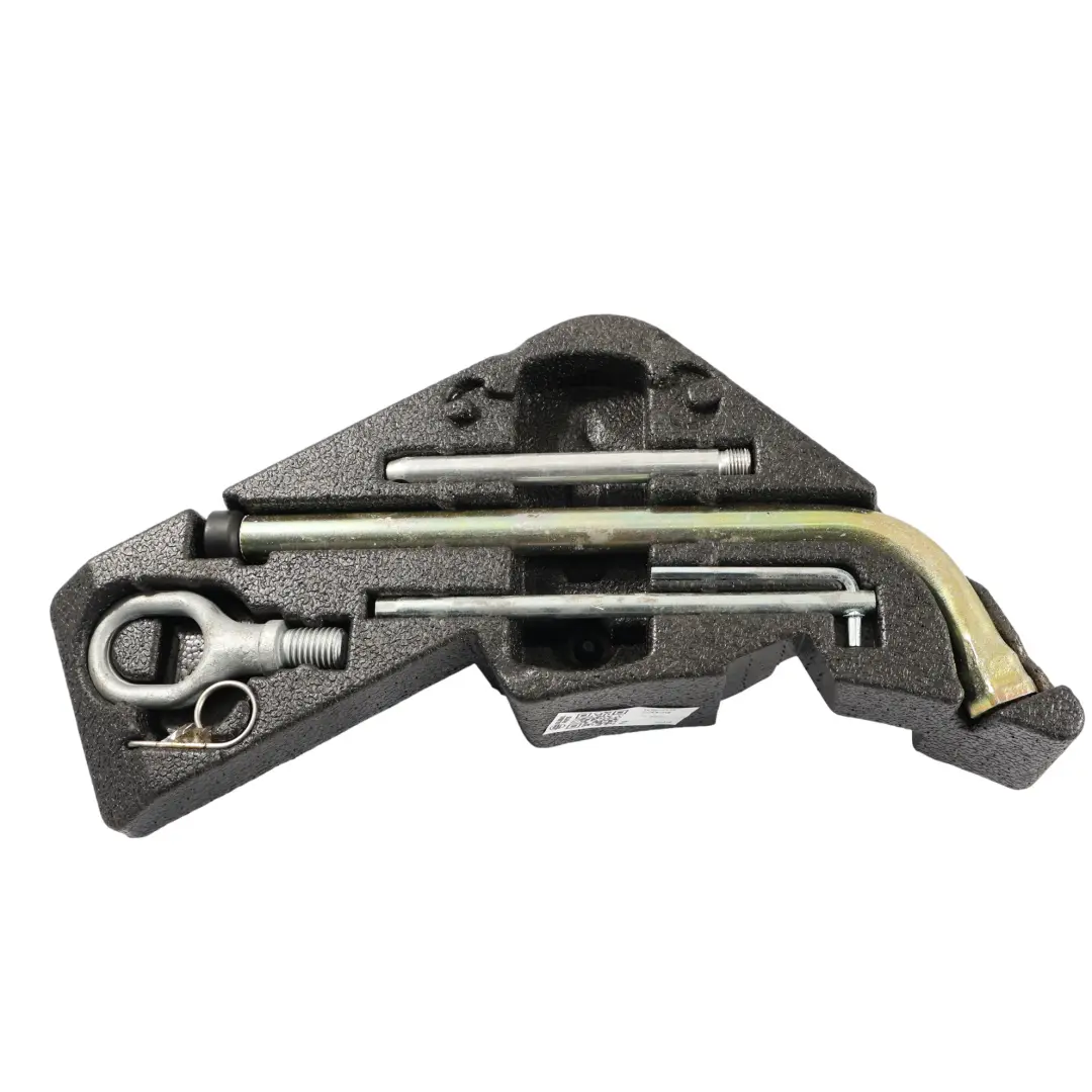 Set Kit Attrezzi Gancio Traino Supporto Schiuma per Porsche Cayenne 955 con numero di parte 7L0012113 Porsche Cayenne 955 Set Kit Attrezzi Gancio Traino Supporto Schiuma - SKU 7L0012113 - Numero di parte 7L0012113