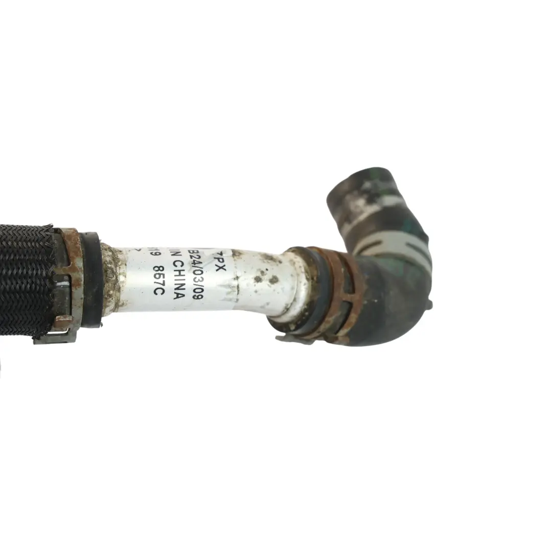 Tubo Condotto Liquido Refrigerante 3.0 TDI per Audi Q7 4L con numero di parte 7L0819857C Audi Q7 4L Tubo Condotto Liquido Refrigerante 3.0 TDI - SKU 7L0819857C - Numero di parte 7L0819857C