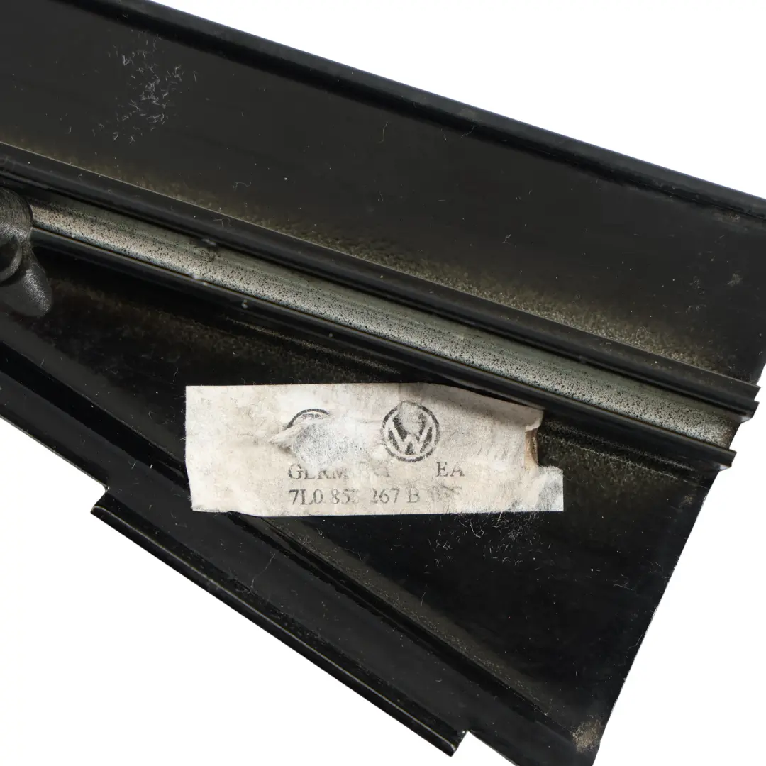 Volkswagen Touareg 7L Door Triangle Cover Black Matt Rear Left N/S - SKU 7L0853267B - Part number 7L0853267B