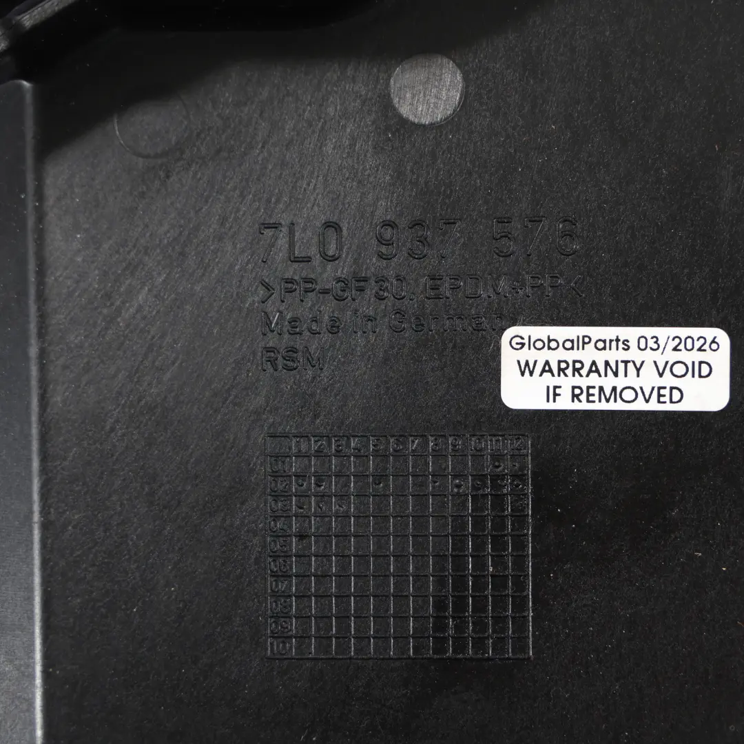 7L Pokrywa Obudowa Skrzynki Bezpieczników do Volkswagen Touareg o numerze 7L0937576 Volkswagen Touareg 7L Pokrywa Obudowa Skrzynki Bezpieczników - SKU 7L0937576-1 - Numer Części 7L0937576
