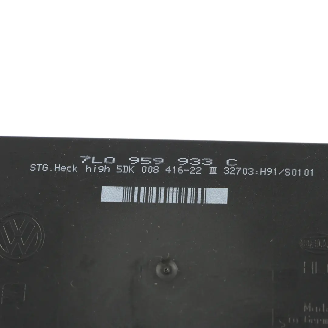 7L Moduł Sterownik Komfortu ECU 3.2 V6 do Volkswagen Touareg o numerze 7L0959933C Volkswagen Touareg 7L Moduł Sterownik Komfortu ECU 3.2 V6 - SKU 7L0959933C - Numer Części 7L0959933C