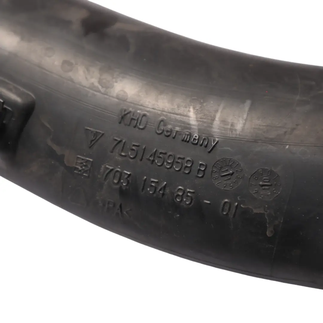 Porsche Cayenne 9PA Turbo Air Charge Pipe Hose Line 4.8 V8 Petrol - SKU 7L5145770B - Part number 7L5145770B