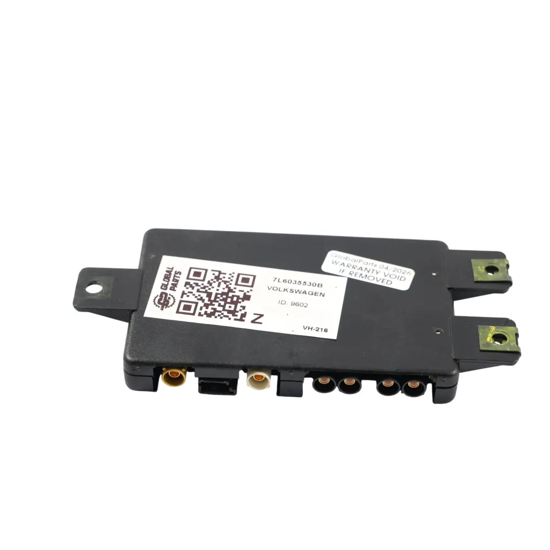 7L Moduł Sterownik Wzmacniacz Anteny do Volkswagen Touareg o numerze 7L6035530B Volkswagen Touareg 7L Moduł Sterownik Wzmacniacz Anteny - SKU 7L6035530B - Numer Części 7L6035530B