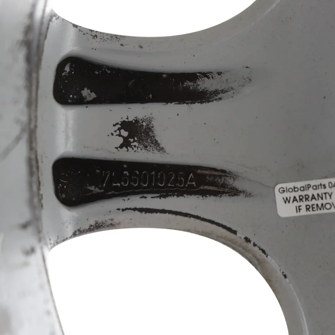 7L Jante Alliage Argent 17" 7,5J ET55 5/130 pour Volkswagen Touareg à propos du numéro de pièce 7L6601025A Volkswagen Touareg 7L Jante Alliage Argent 17" 7,5J ET55 5/130 - SKU 7L6601025A-1 - Numéro de pièce 7L6601025A