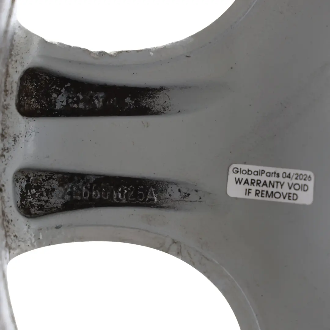 7L Llanta Aleación Plata 17" 7,5J ET55 5/130 para Volkswagen Touareg con número de pieza 7L6601025A Volkswagen Touareg 7L Llanta Aleación Plata 17" 7,5J ET55 5/130 - SKU 7L6601025A-2 - Número de pieza 7L6601025A