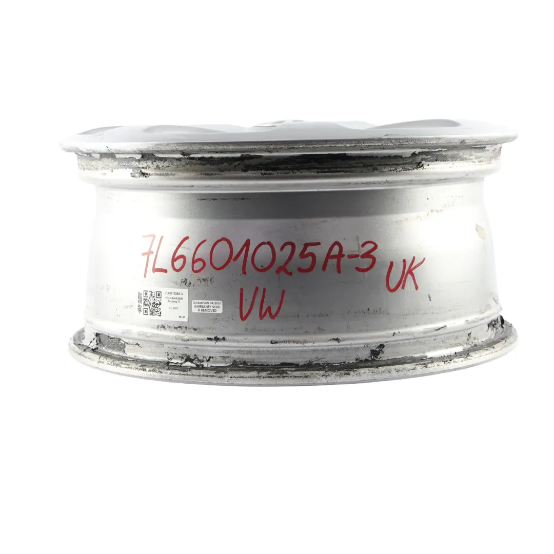 7L Llanta Aleación Plata 17" 7,5J ET55 5/130 para Volkswagen Touareg con número de pieza 7L6601025A Volkswagen Touareg 7L Llanta Aleación Plata 17" 7,5J ET55 5/130 - SKU 7L6601025A-3 - Número de pieza 7L6601025A