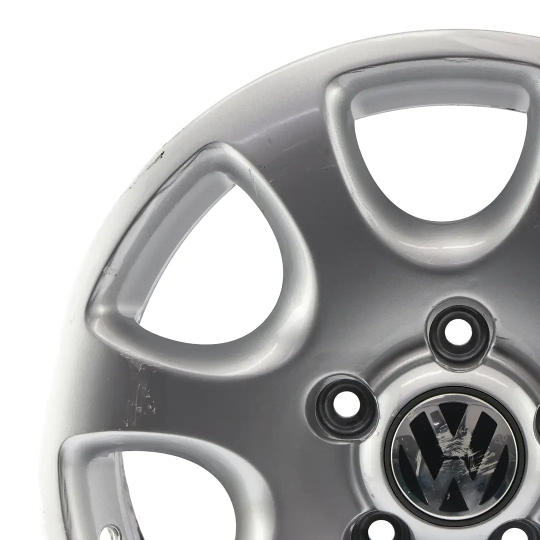 VW Volkswagen Touareg 7L Alloy Wheel Silver 17" 7,5J ET55 5/130 - SKU 7L6601025A-3 - Part number 7L6601025A