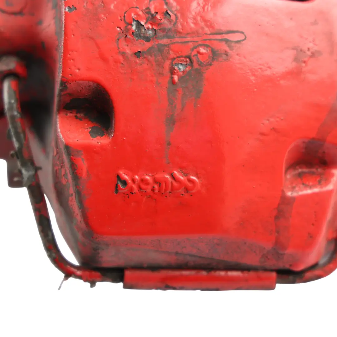 Audi Q7 4L Brake Caliper Housing Brembo Red Rear Left N/S 350x34mm - SKU 7L6615149-3 - Part number 7L6615149