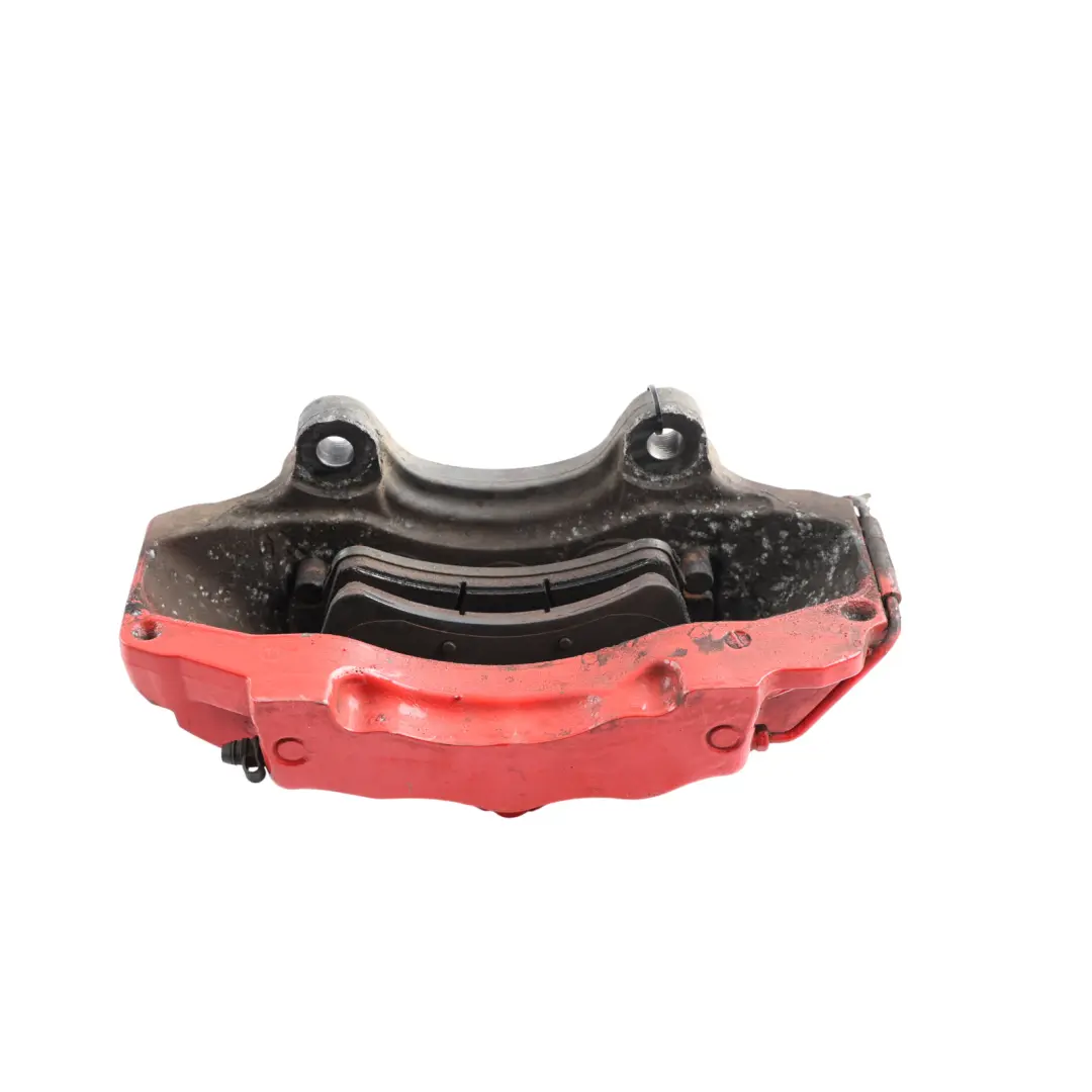 Audi Q7 4L Brake Caliper Housing Brembo Red Rear Left N/S 350x34mm - SKU 7L6615149-3 - Part number 7L6615149