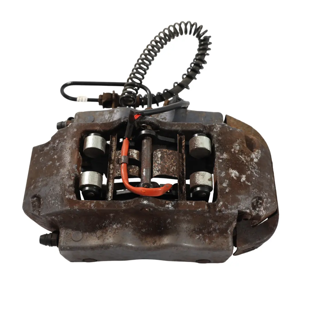 VW Touareg 7L Brake Caliper Housing Rear Right O/S Brake Unit - SKU 7L6615424L-1 - Part number 7L6615424L