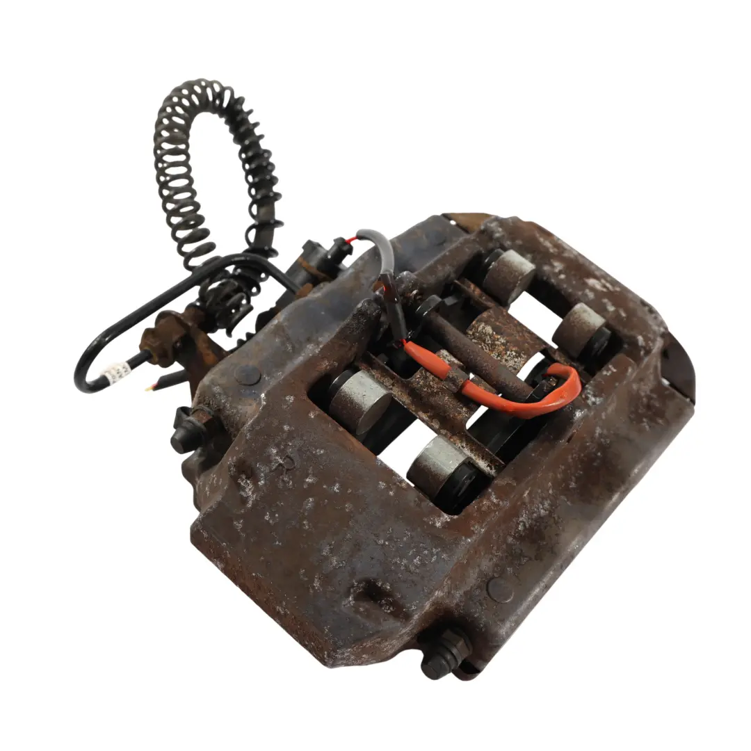 VW Touareg 7L Brake Caliper Housing Rear Right O/S Brake Unit - SKU 7L6615424L-1 - Part number 7L6615424L