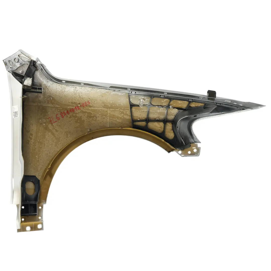 VW Touareg 7L Side Panel Front Left N/S Wing Fender Reflex Silver Metallic - A7W - SKU 7L6821101K-RES - Part number 7L6821101K