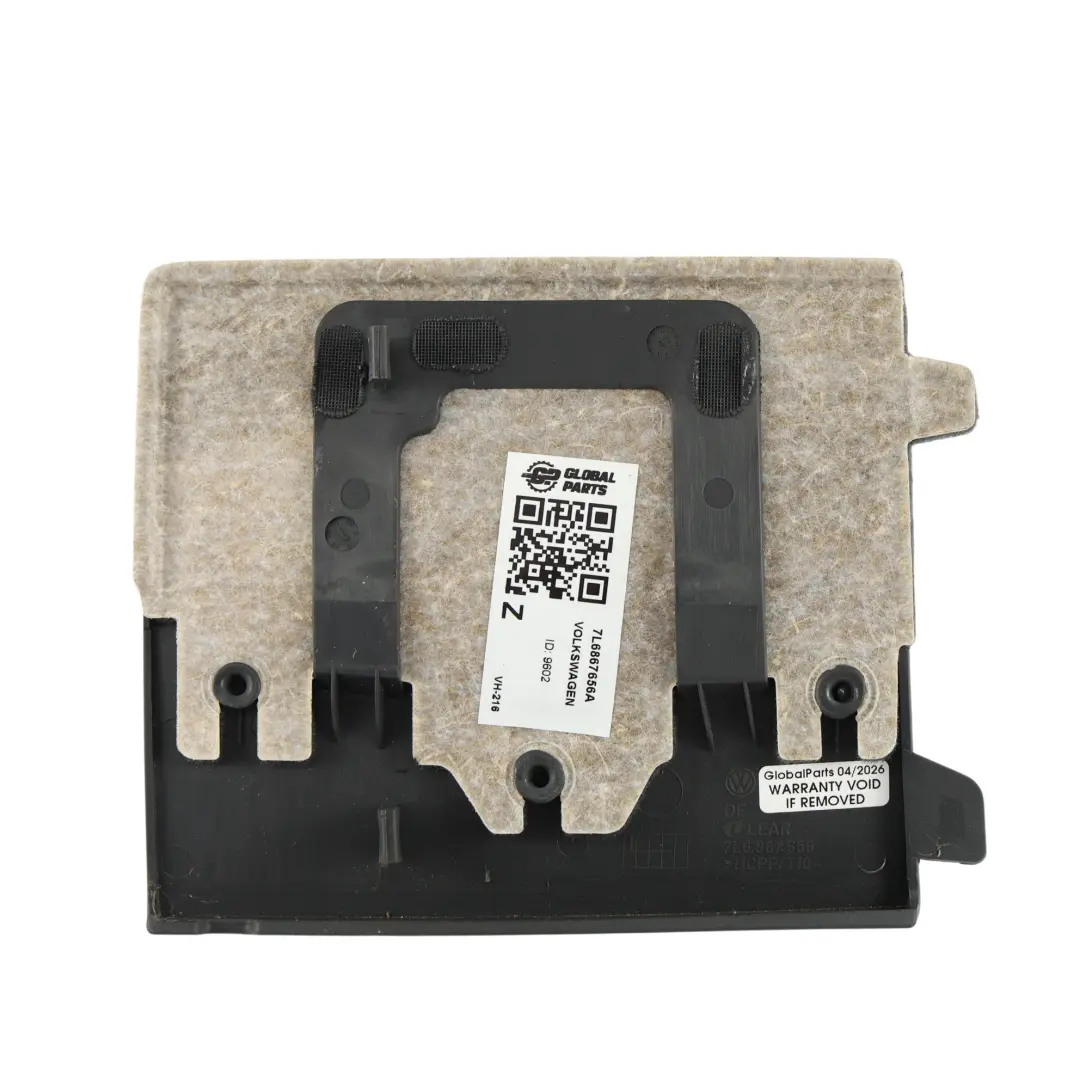 7L Tapa Inspección Maletero Derecha 7L6867656 para Volkswagen Touareg con número de pieza 7L6867656A Volkswagen Touareg 7L Tapa Inspección Maletero Derecha 7L6867656 - SKU 7L6867656A - Número de pieza 7L6867656A