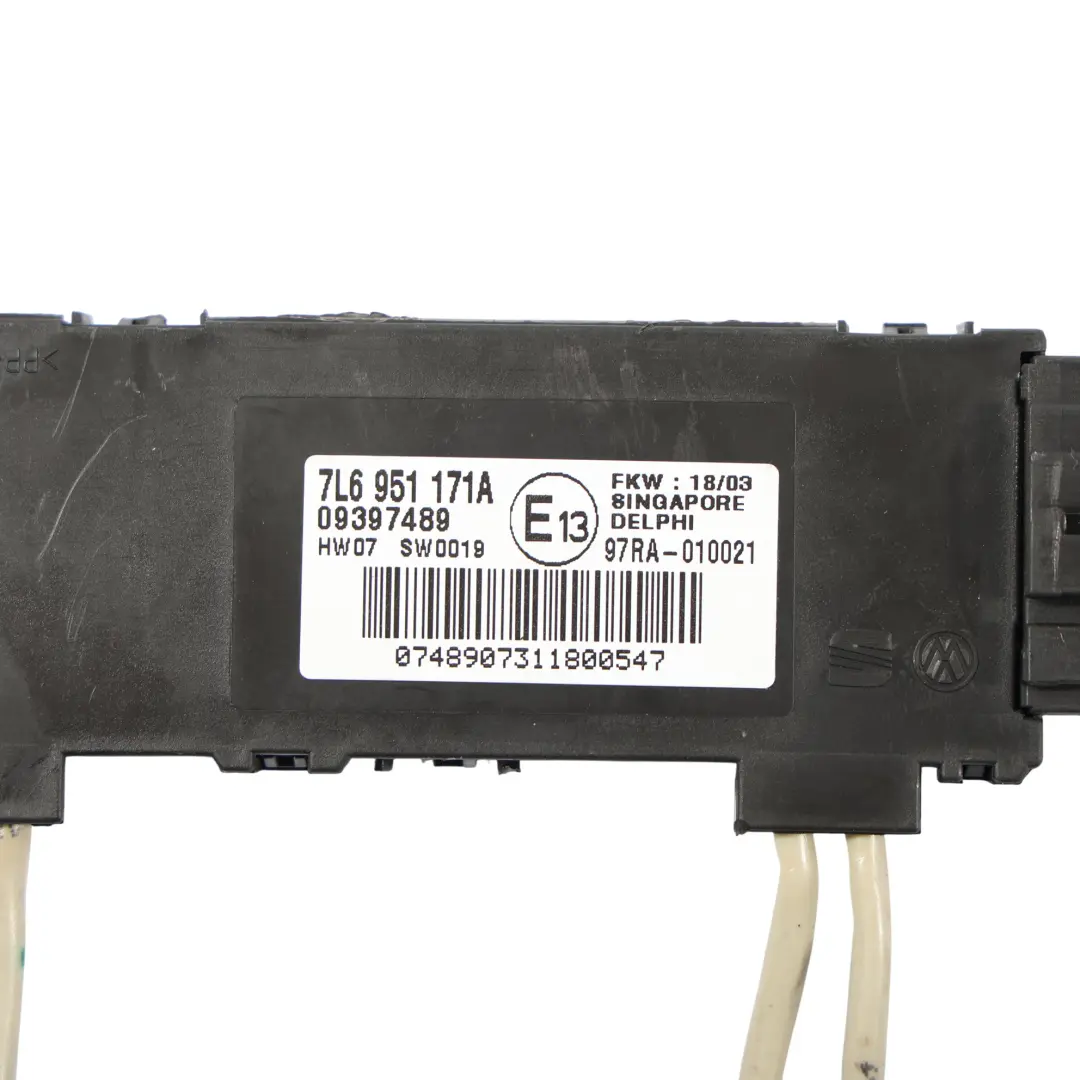 Volkswagen Touareg 7L Sensor Alarma Ultrasónico Control - SKU 7L6951171A - Número de pieza 7L6951171A