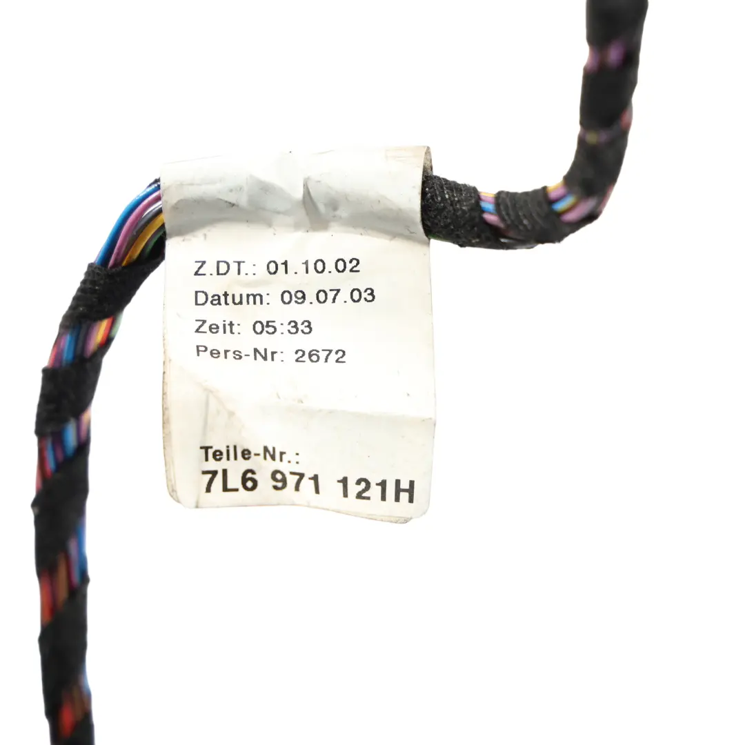 7L Wiązka Drzwi Przednich Strona Kierowcy do Volkswagen Touareg o numerze 7L6971121H Volkswagen Touareg 7L Wiązka Drzwi Przednich Strona Kierowcy - SKU 7L6971121H - Numer Części 7L6971121H