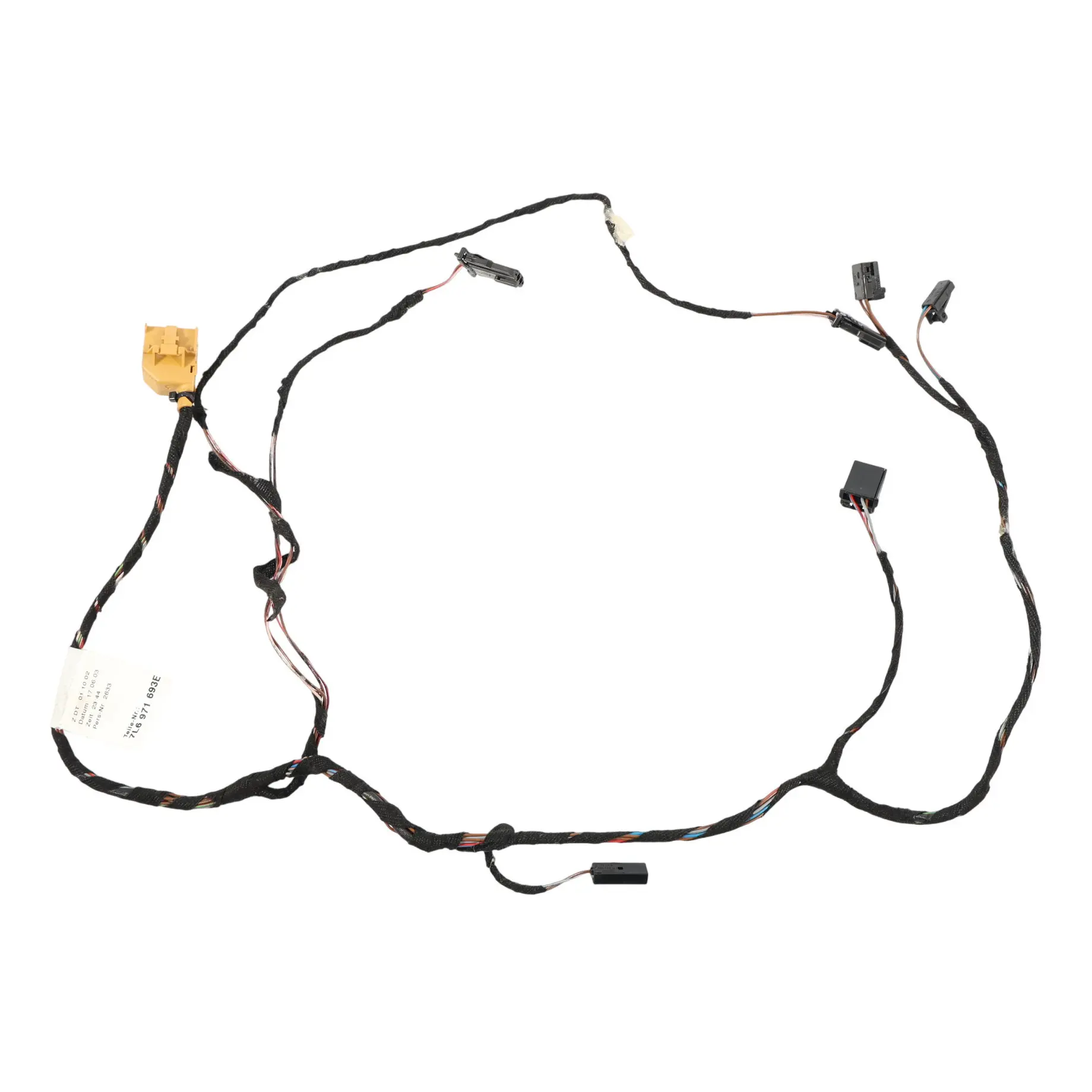 Volkswagen Touareg 7L Rear Door Wiring Loom Harness Left Right N/O/S 7L6971693E