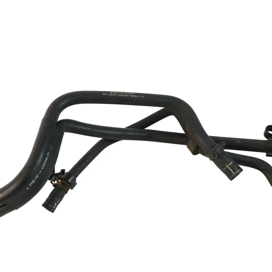 Audi Q7 4L Tubo Manicotto Liquido Refrigerante Motore - SKU 7L8122096F - Numero di parte 7L8122096F