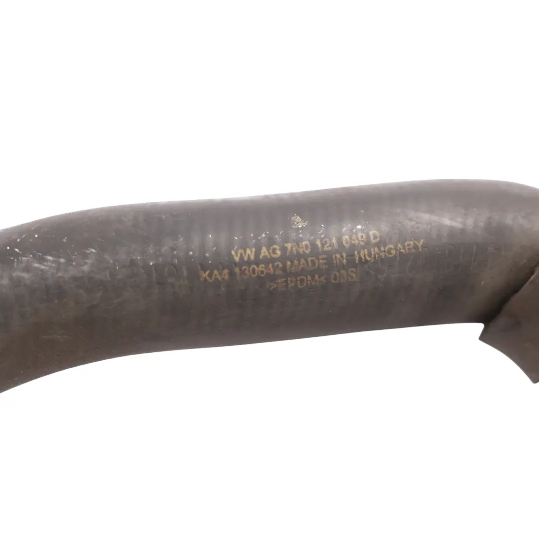 Volkswagen Sharan 7N Water Coolant Hose Pipe Line 1.4 Petrol Engine - SKU 7N0121049D - Part number 7N0121049D