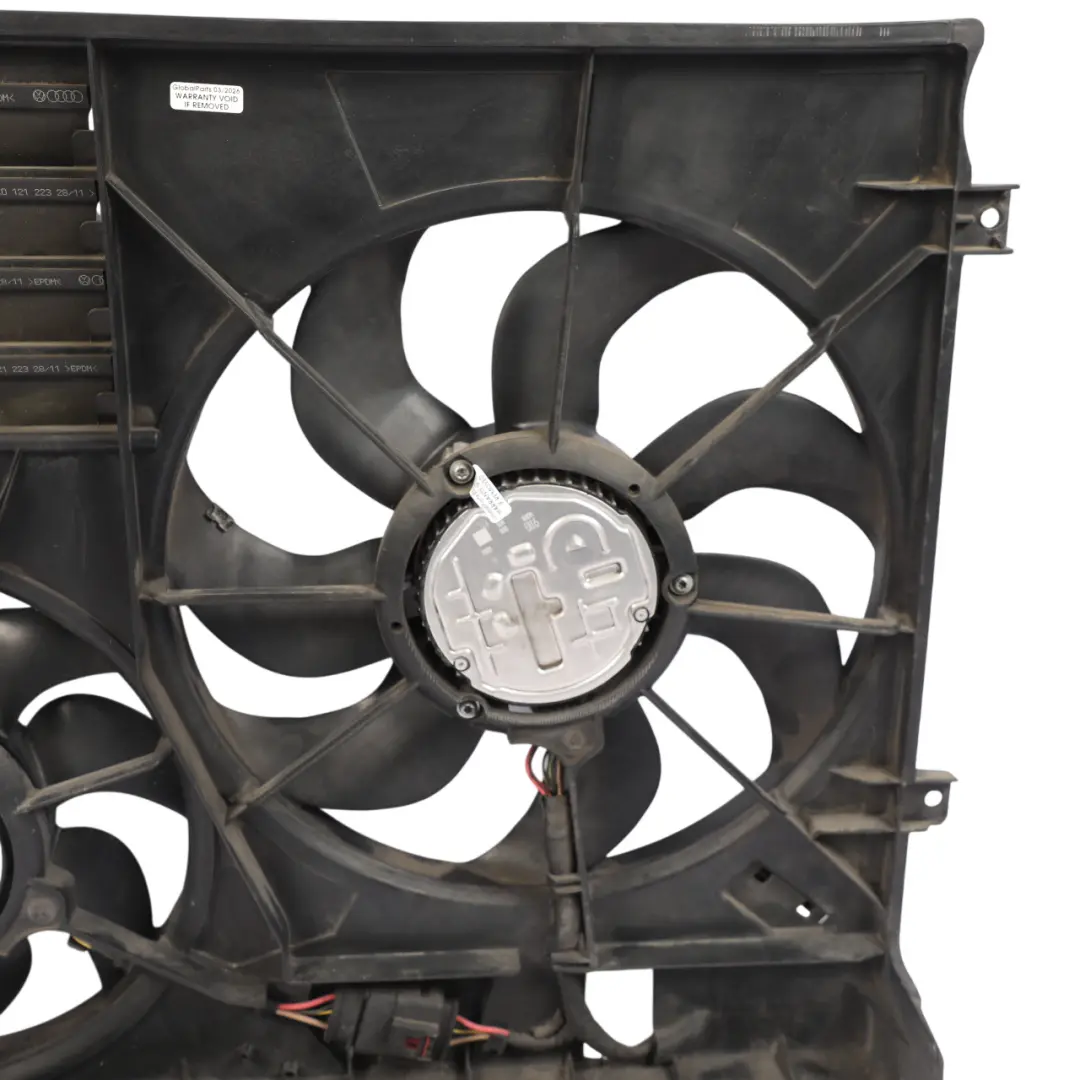 7N Radiator Fan Engine Cooling Double Shroud Petrol Engine to VW Sharan with Part number 7N0121207 VW Sharan 7N Radiator Fan Engine Cooling Double Shroud Petrol Engine - SKU 7N0121207 - Part number 7N0121207