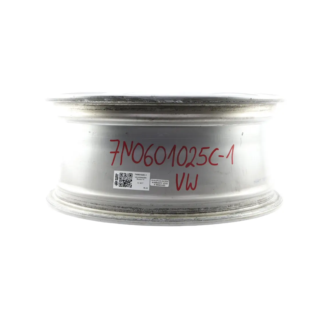 7N Felga Aluminiowa Srebrna 17" 7J ET39 5X112 do Volkswagen Sharan o numerze 7N0601025C Volkswagen Sharan 7N Felga Aluminiowa Srebrna 17" 7J ET39 5X112 - SKU 7N0601025C-1 - Numer Części 7N0601025C