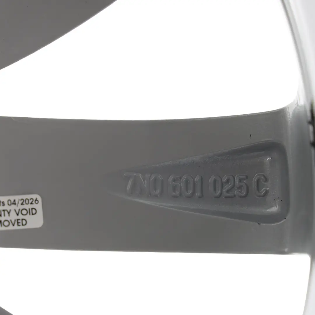 7N Alloy Wheel Silver 17" 7J ET39 5X112 to VW Volkswagen Sharan with Part number 7N0601025C VW Volkswagen Sharan 7N Alloy Wheel Silver 17" 7J ET39 5X112 - SKU 7N0601025C-1 - Part number 7N0601025C