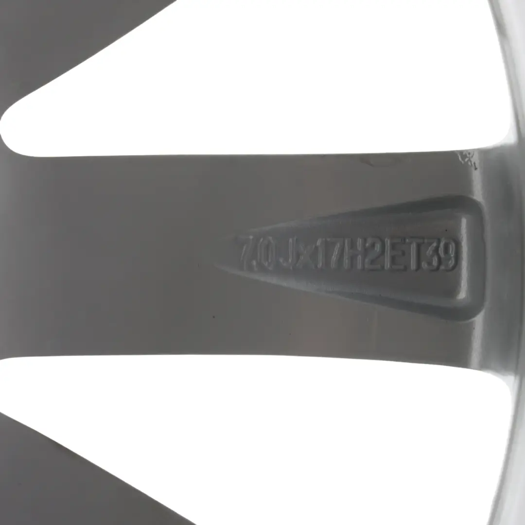 Volkswagen Sharan 7N Alufelge Silber 17" 7J ET39 5X112 - SKU 7N0601025C-1 - Teilenummer 7N0601025C