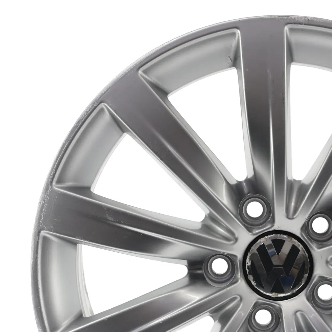 Volkswagen Sharan 7N Felga Aluminiowa Srebrna 17" 7J ET39 5X112 - SKU 7N0601025C-2 - Numer Części 7N0601025C