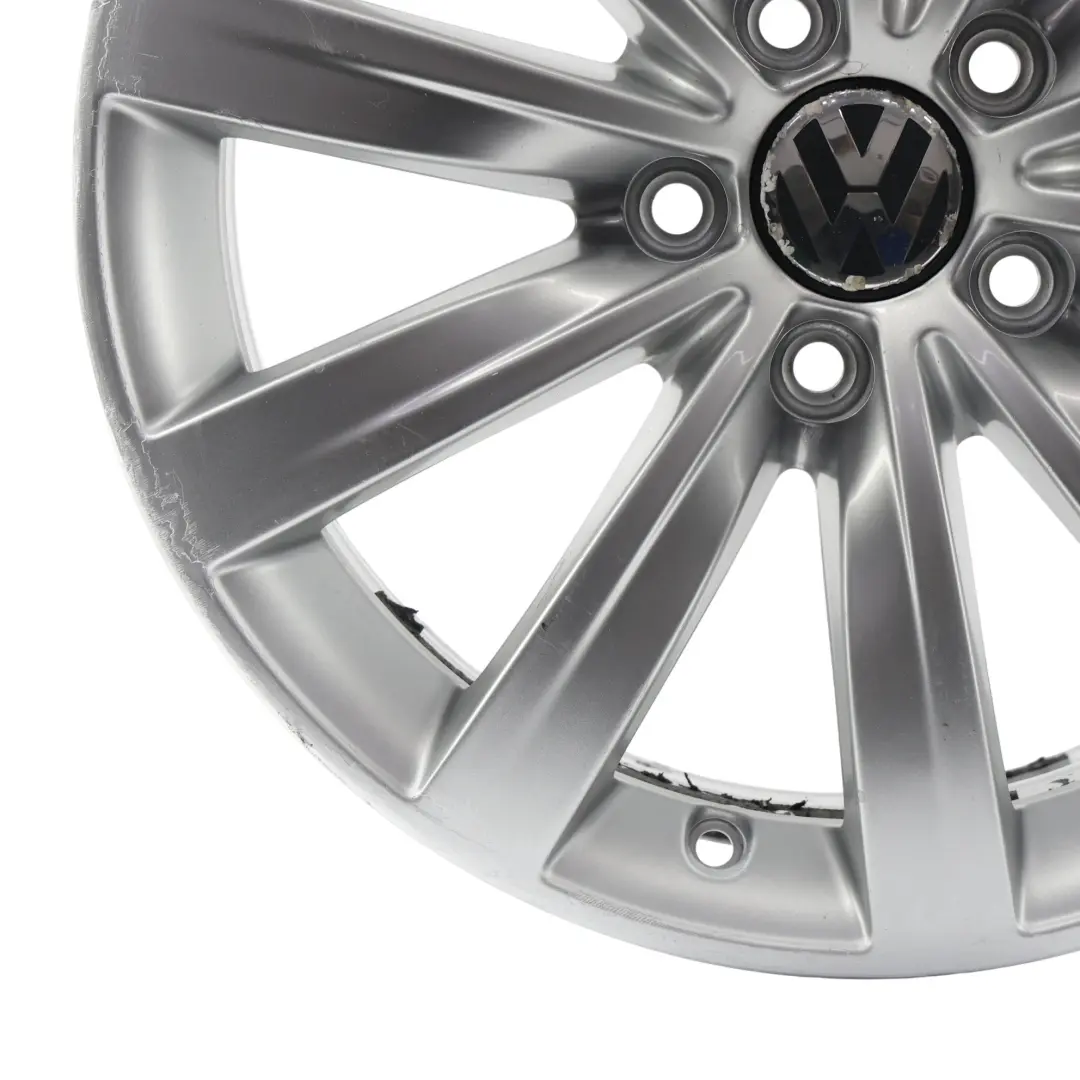 Volkswagen Sharan 7N Cerchione Lega Argento 17" 7J ET39 5X112 - SKU 7N0601025C-2 - Numero di parte 7N0601025C