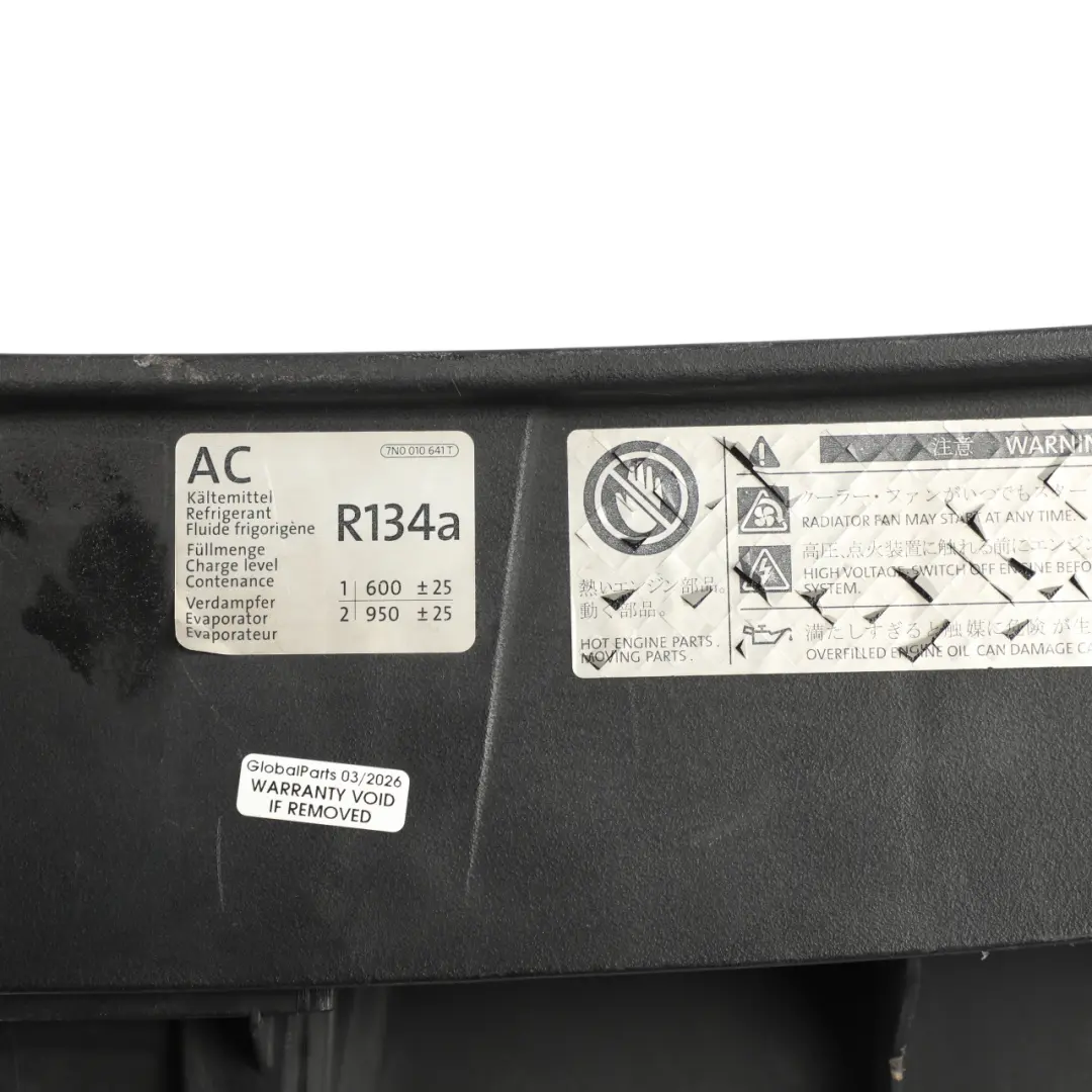 7N Front Slam Panel Cowling Radiator Support Mount to Volkswagen Sharan with Part number 7N0805588B Volkswagen Sharan 7N Front Slam Panel Cowling Radiator Support Mount - SKU 7N0805588B-1 - Part number 7N0805588B